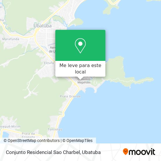 Conjunto Residencial Sao Charbel mapa