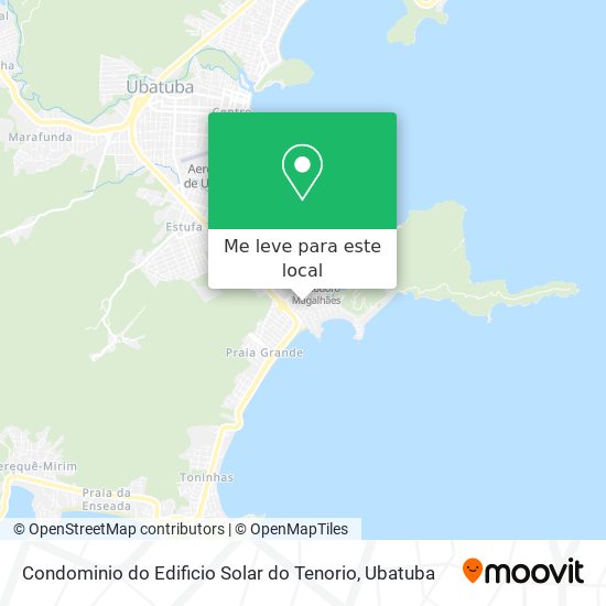 Condominio do Edificio Solar do Tenorio mapa