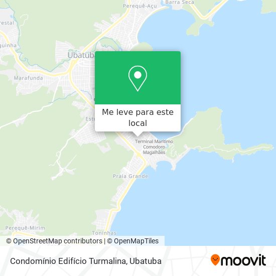 Condomínio Edifício Turmalina mapa