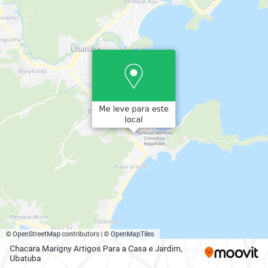 Chacara Marigny Artigos Para a Casa e Jardim mapa