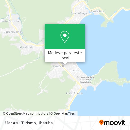 Mar Azul Turismo mapa