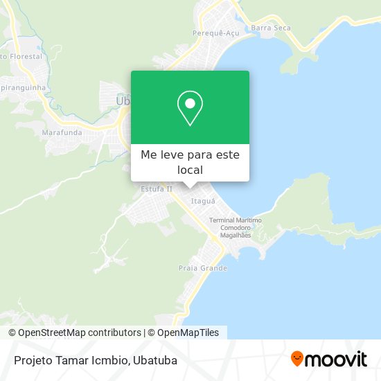 Projeto Tamar Icmbio mapa