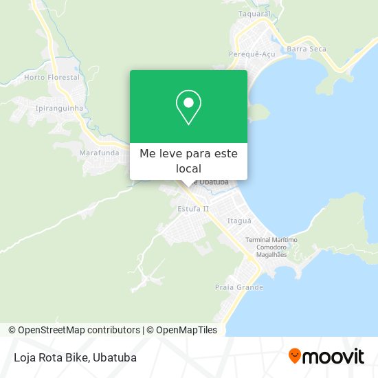 Loja Rota Bike mapa