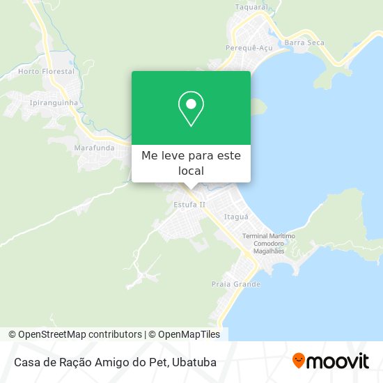 Casa de Ração Amigo do Pet mapa