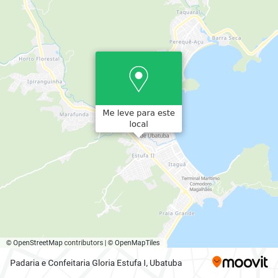 Padaria e Confeitaria Gloria Estufa I mapa