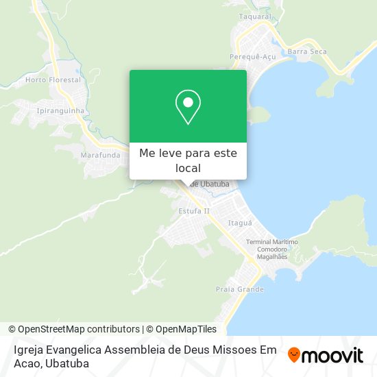 Igreja Evangelica Assembleia de Deus Missoes Em Acao mapa