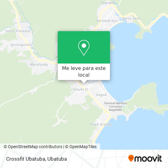 Crossfit Ubatuba mapa