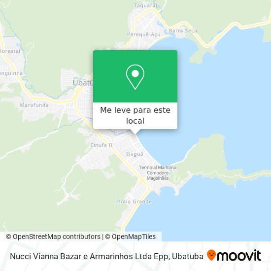 Nucci Vianna Bazar e Armarinhos Ltda Epp mapa