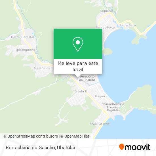 Borracharia do Gaúcho mapa