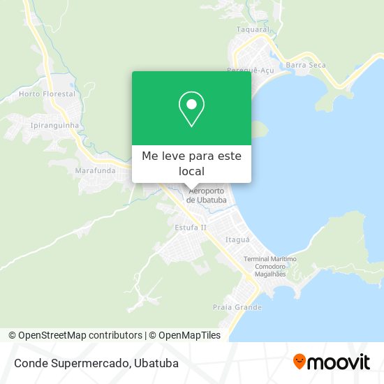 Conde Supermercado mapa