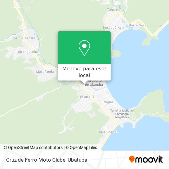 Cruz de Ferro Moto Clube mapa