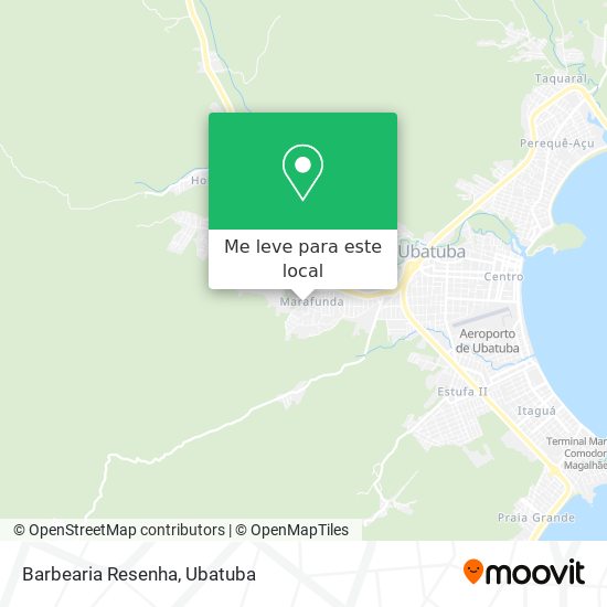 Barbearia Resenha mapa