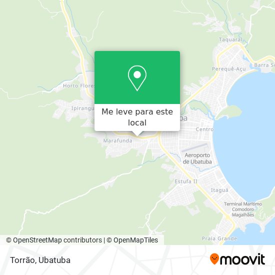 Torrão mapa
