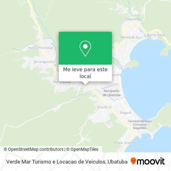 Verde Mar Turismo e Locacao de Veiculos mapa