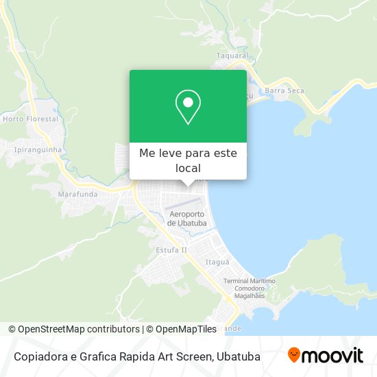 Copiadora e Grafica Rapida Art Screen mapa
