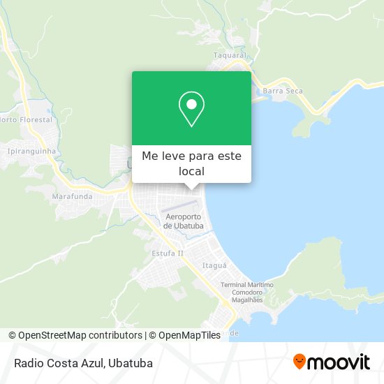 Radio Costa Azul mapa