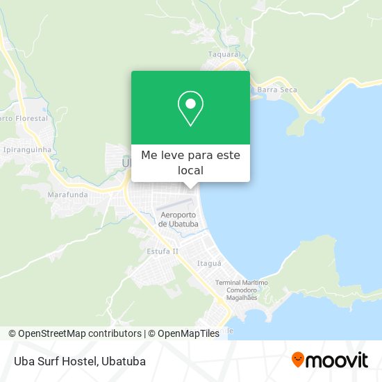 Uba Surf Hostel mapa