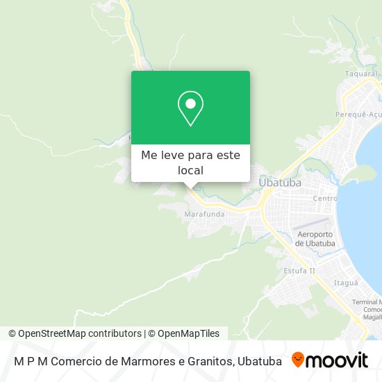 M P M Comercio de Marmores e Granitos mapa