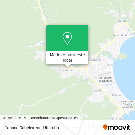 Tatiana Cabeleireira mapa