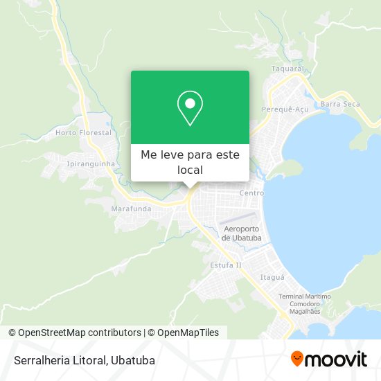 Serralheria Litoral mapa