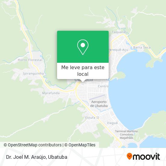 Dr. Joel M. Araújo mapa