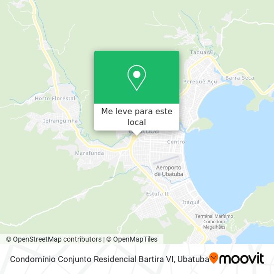 Condomínio Conjunto Residencial Bartira VI mapa