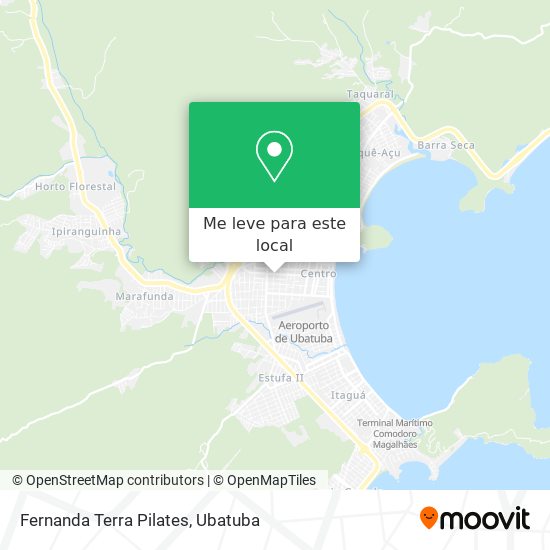 Fernanda Terra Pilates mapa