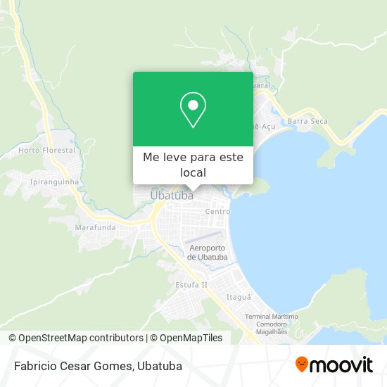 Fabricio Cesar Gomes mapa
