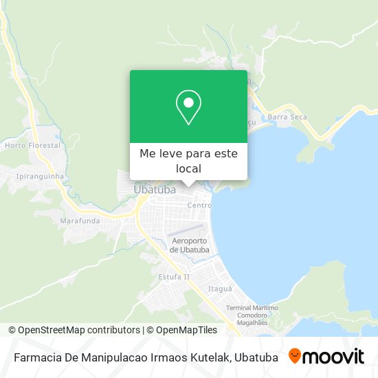 Farmacia De Manipulacao Irmaos Kutelak mapa