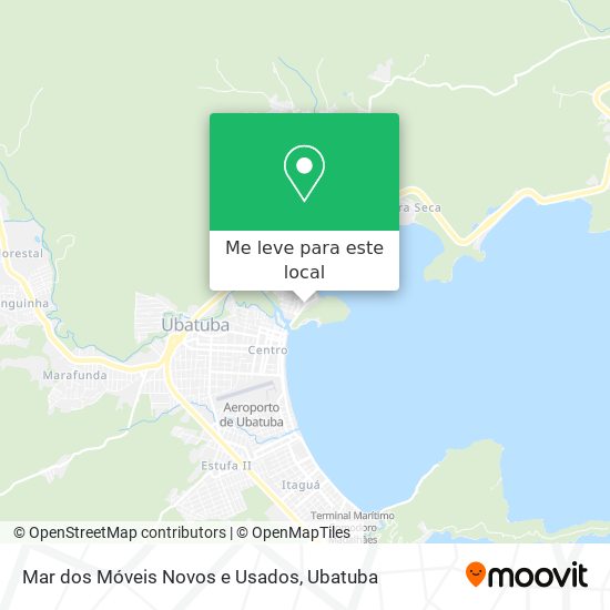 Mar dos Móveis Novos e Usados mapa