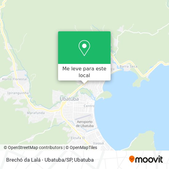 Brechó da Lalá - Ubatuba/SP mapa