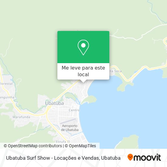 Ubatuba Surf Show - Locações e Vendas mapa