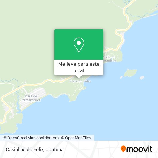 Casinhas do Félix mapa