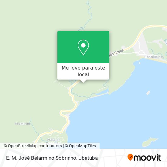 E. M. José Belarmino Sobrinho mapa