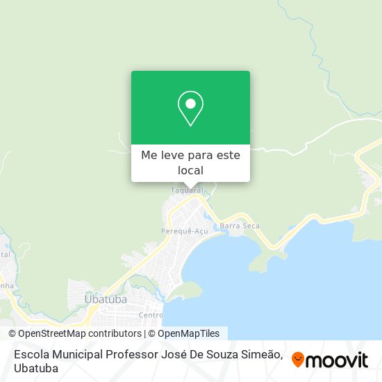 Escola Municipal Professor José De Souza Simeão mapa