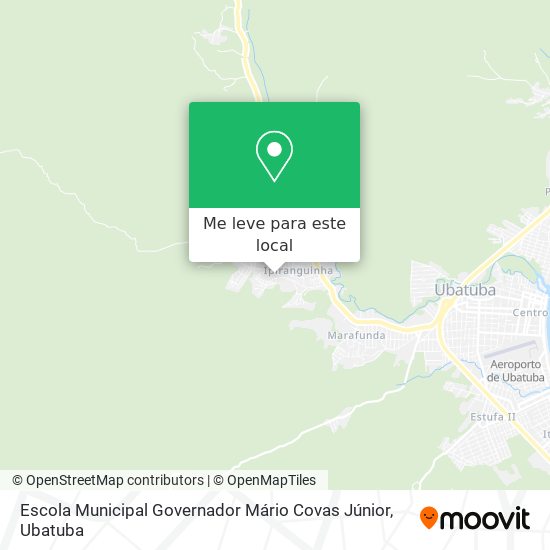 Escola Municipal Governador Mário Covas Júnior mapa