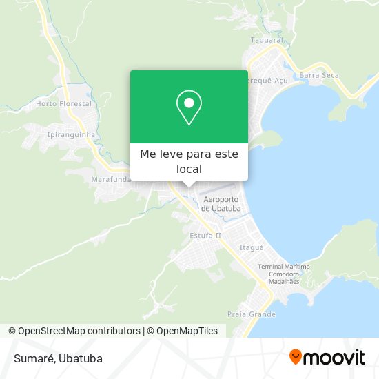 Sumaré mapa
