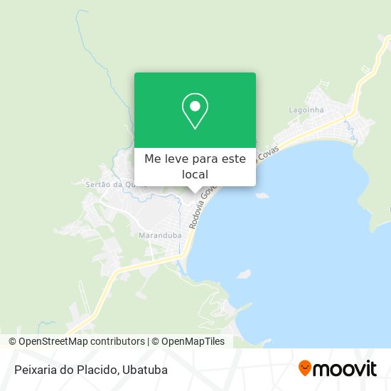 Peixaria do Placido mapa
