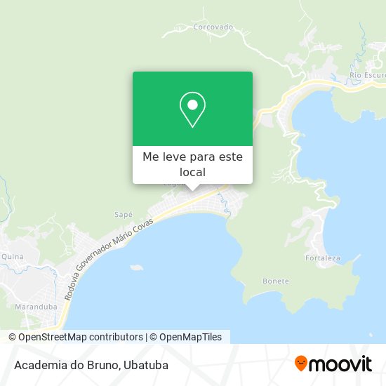 Academia do Bruno mapa