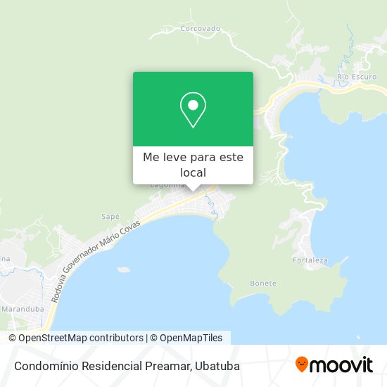 Condomínio Residencial Preamar mapa