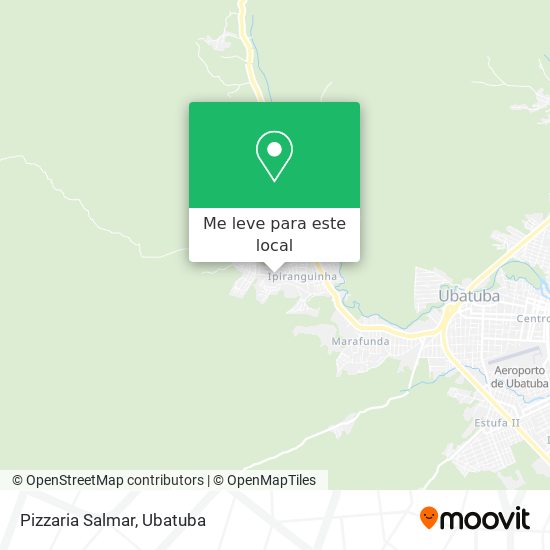 Pizzaria Salmar mapa