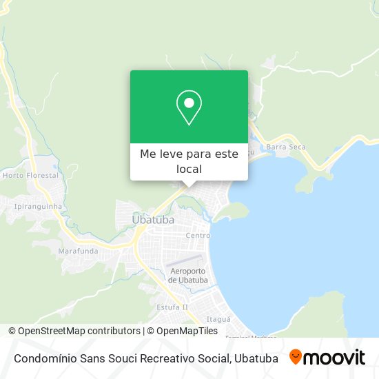 Condomínio Sans Souci Recreativo Social mapa