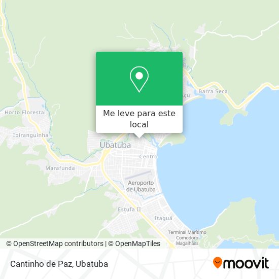 Cantinho de Paz mapa