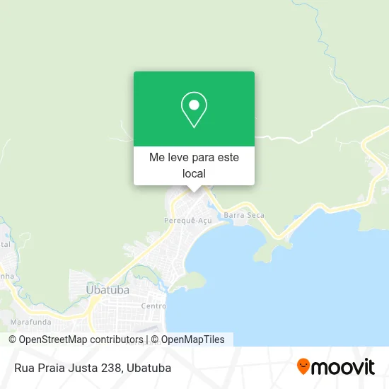 Rua Praia Justa 238 mapa