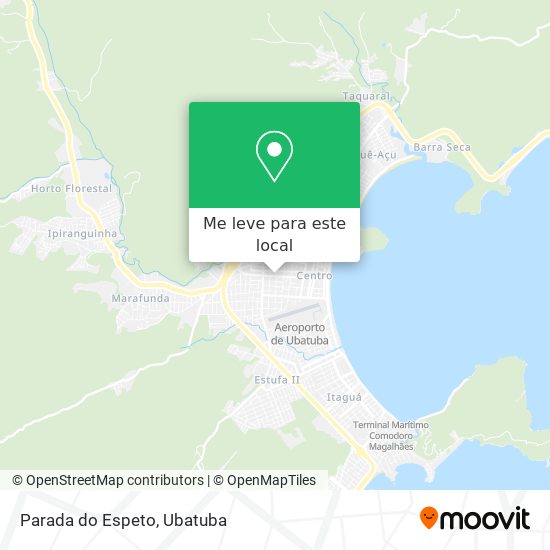 Parada do Espeto mapa
