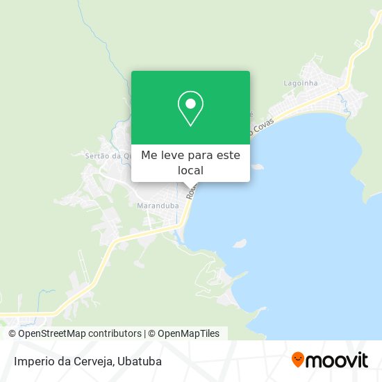 Imperio da Cerveja mapa