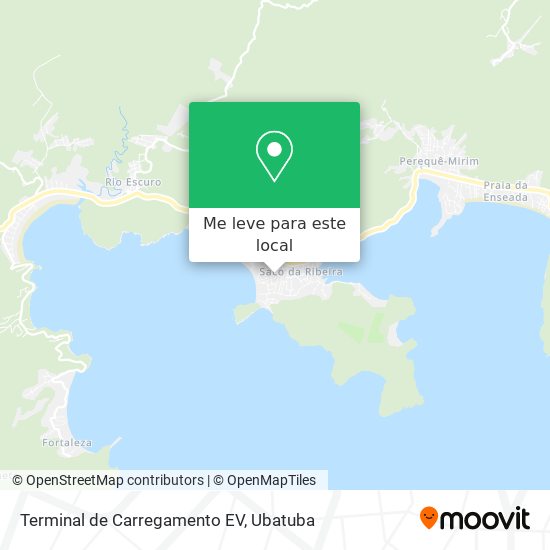 Terminal de Carregamento EV mapa