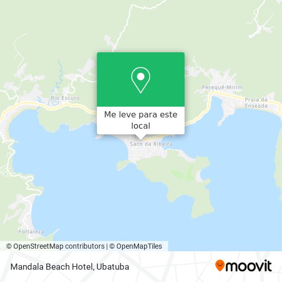 Mandala Beach Hotel mapa