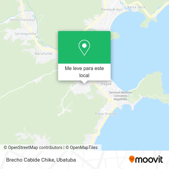 Brecho Cabide Chike mapa