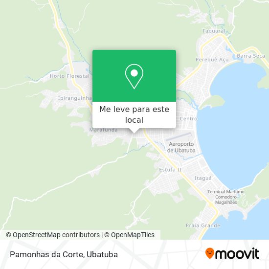 Pamonhas da Corte mapa